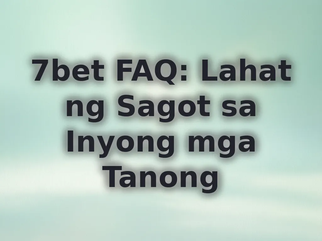 FAQ Guide